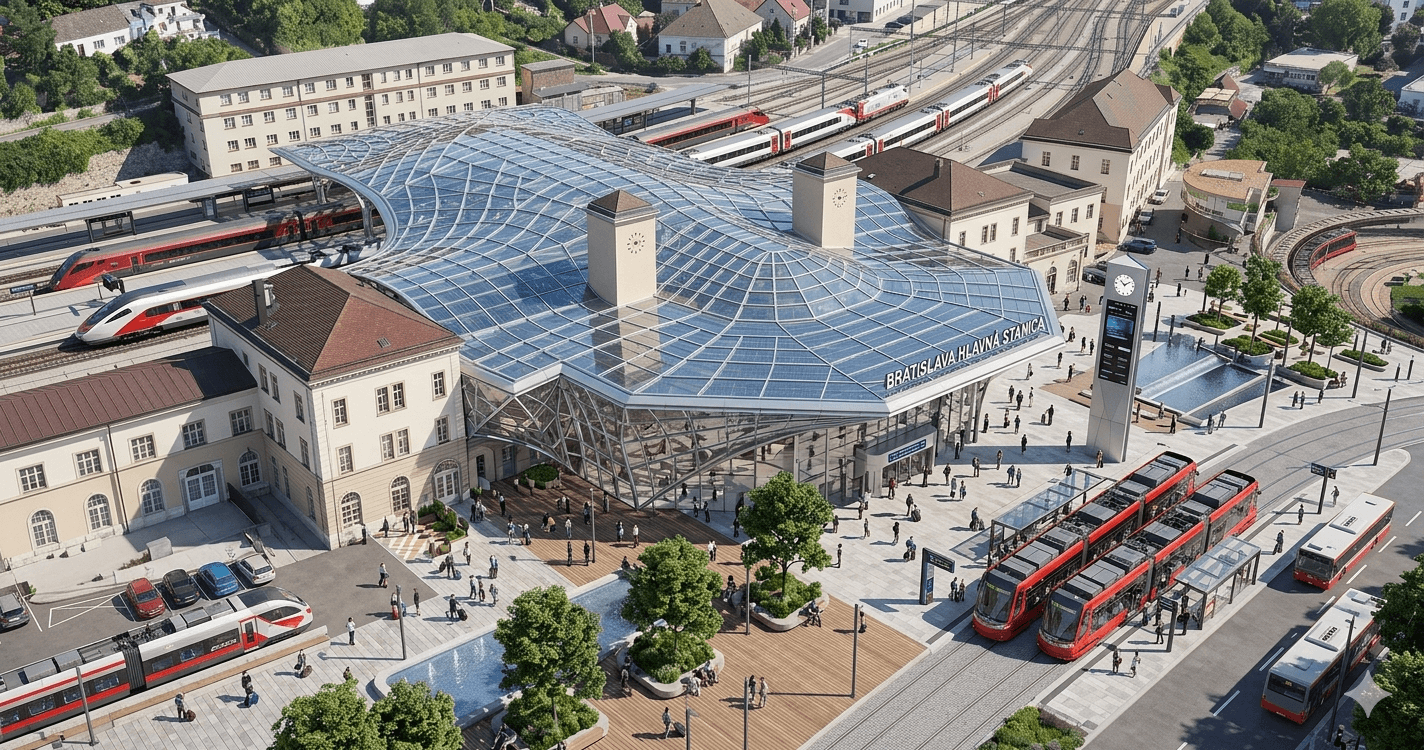 Obrovský podzemný terminál a nedostatky stanice v Stupave. Útvar hodnoty za peniaze hodnotí zámer vysokorýchlostných tratí 