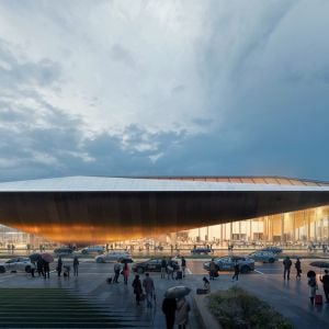 Letisko Vilnius. Zdroj: Zaha Hadid Architects / Dezeen