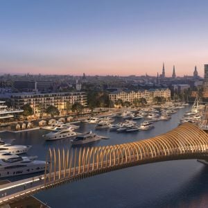 Riga Waterfront. Zdroj: Hosoya Schaefer Architects