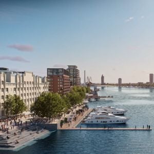 Riga Waterfront. Zdroj: Hosoya Schaefer Architects