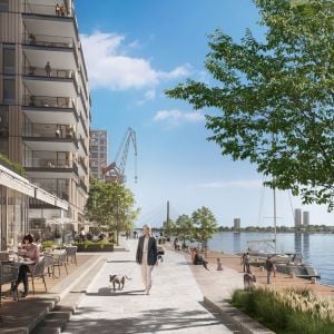 Riga Waterfront. Zdroj: Hosoya Schaefer Architects