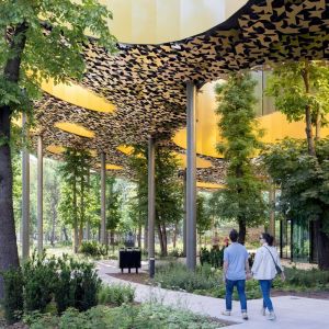 Dom hudby. Zdroj: Sou Fujimoto Architects