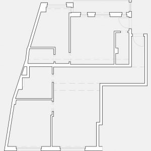 Pôvodná dispozícia. Zdroj: Archstyl