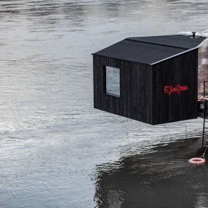 Komunitná sauna Bobor. Autorka: Katarína Janičková