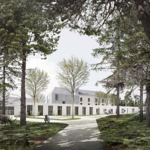 Charitatívny dom v Dolnom Smokovci. Zdroj: Hubinský ateliér