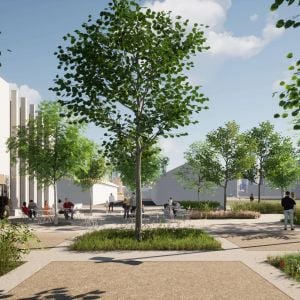 Okolie haly Stará jazdiareň. Zdroj: Mesto Košice