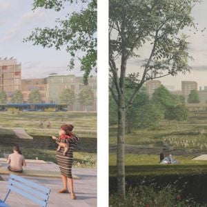 Nové centrum pri Hornáde. Zdroj: Gogolák + Grasse