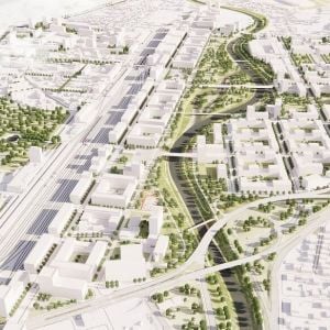 Nové centrum pri Hornáde. Zdroj: Gogolák + Grasse