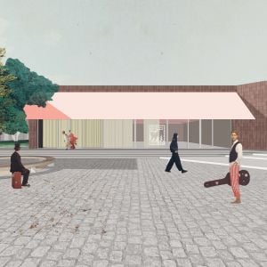 1.miesto. Zdroj: MAPA architekti