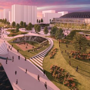 Belehradská výstavná hala. Zdroj: WilkinsonEyre