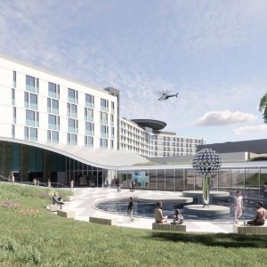 Nová nemocnica v Banskej Bystrici. Zdroj: Ministerstvo zdravotníctva SR