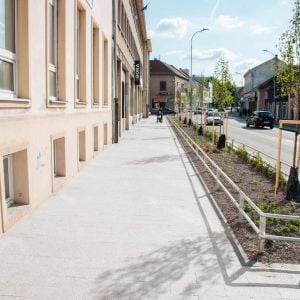 Mostná ulica. Zdroj: Mesto Nitra