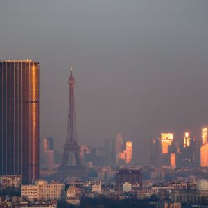 Panoráma Paríža, vľavo Tour Montparnasse. Zdroj: Artur Jakucewicz