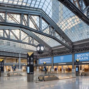 Moynihan Train Hall. Zdroj: Moynihan Train Hall