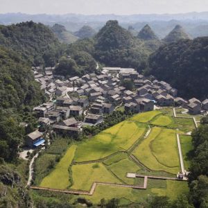 Ochrana a obnova vidieckej krajiny Gaodang. Zdroj: Anshun Institute od Architectural Design