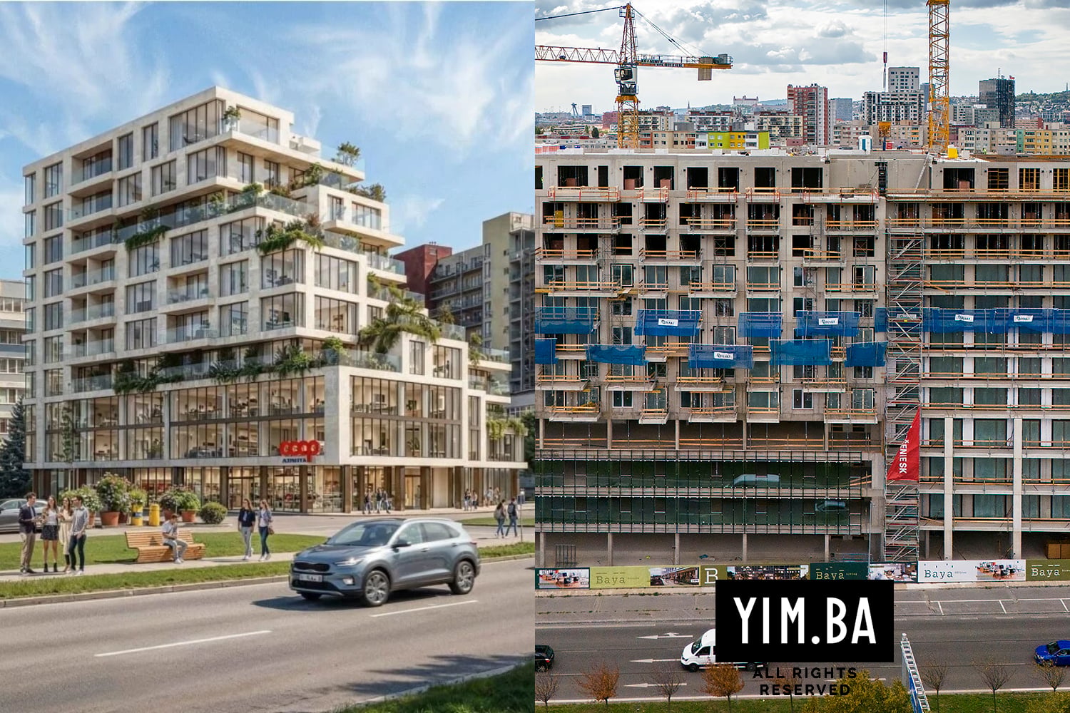 Takto vzniká mestská trieda. Okolie Bajkalskej sa vypĺňa, čoskoro bude na nepoznanie