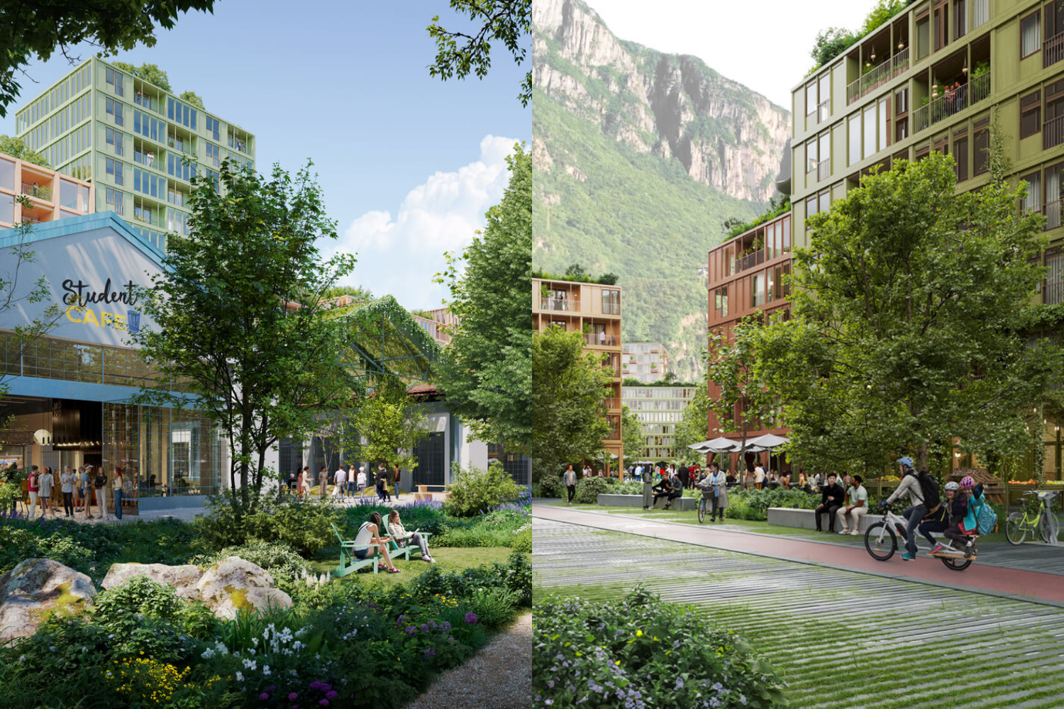 Udržateľnosť ako základ. Nová mestská štvrť od popredného štúdia naznačuje, ako sa budú rozvíjať vyspelé mestá