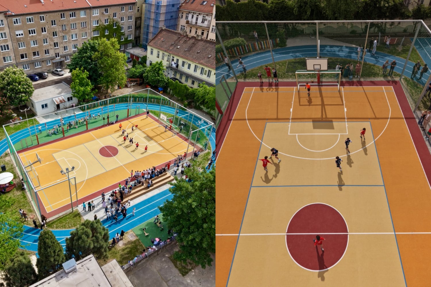 Moderné školské športoviská pribúdajú. V centre pribudol obnovený dvor, Bratislava však stále zaostáva 