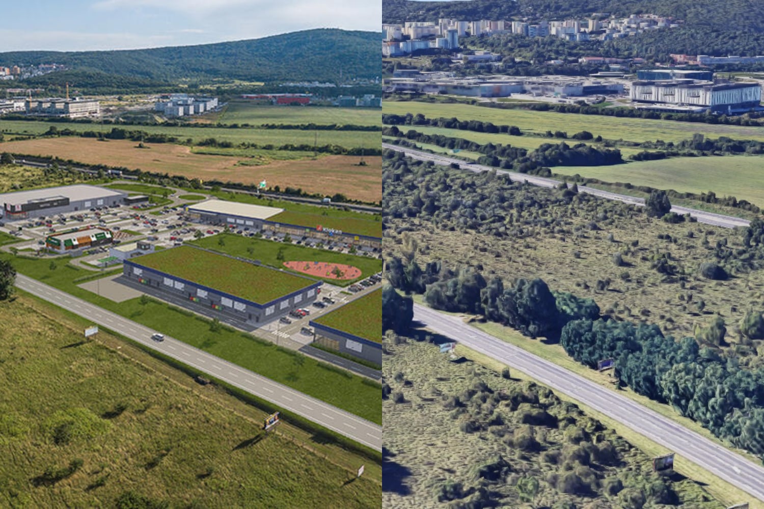 Zdroj: KLM real estate, Google Maps