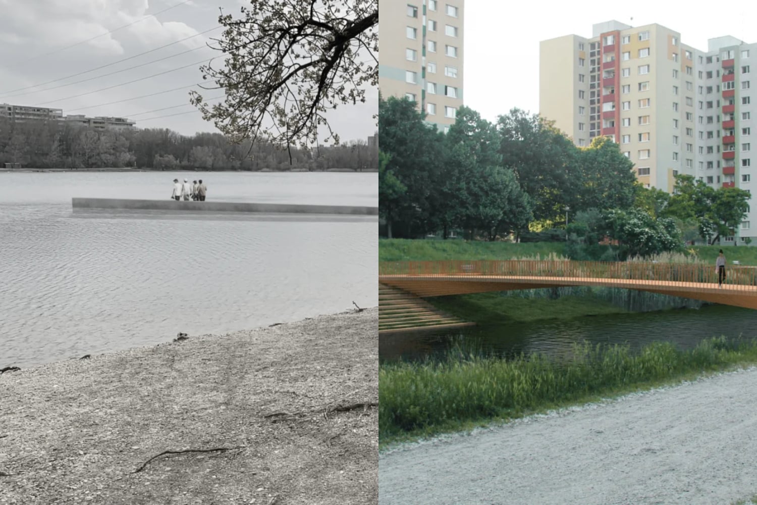 Malé pokroky pre dlho sľubovaný projekt. Lávky cez Chorvátske rameno smerujú pomaly k výstavbe