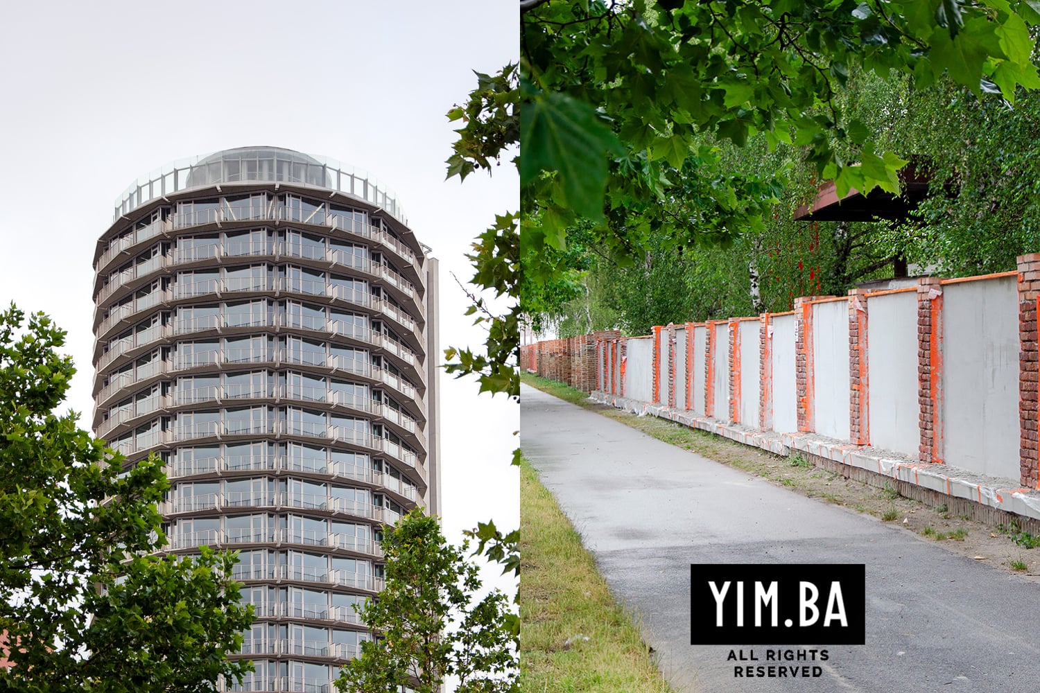 Bizarná rekonštrukcia Ministerstva obrany. Práce na bývalom internáte sú takmer dokončené, získava oplotenie z falošných tehál 