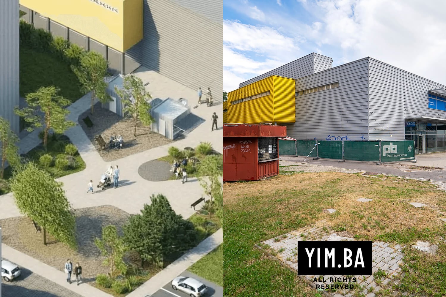 Vlajkový projekt mestskej časti prichádza. Okolie OC Saratov prejde totálnou premenou, práce sa už začínajú 