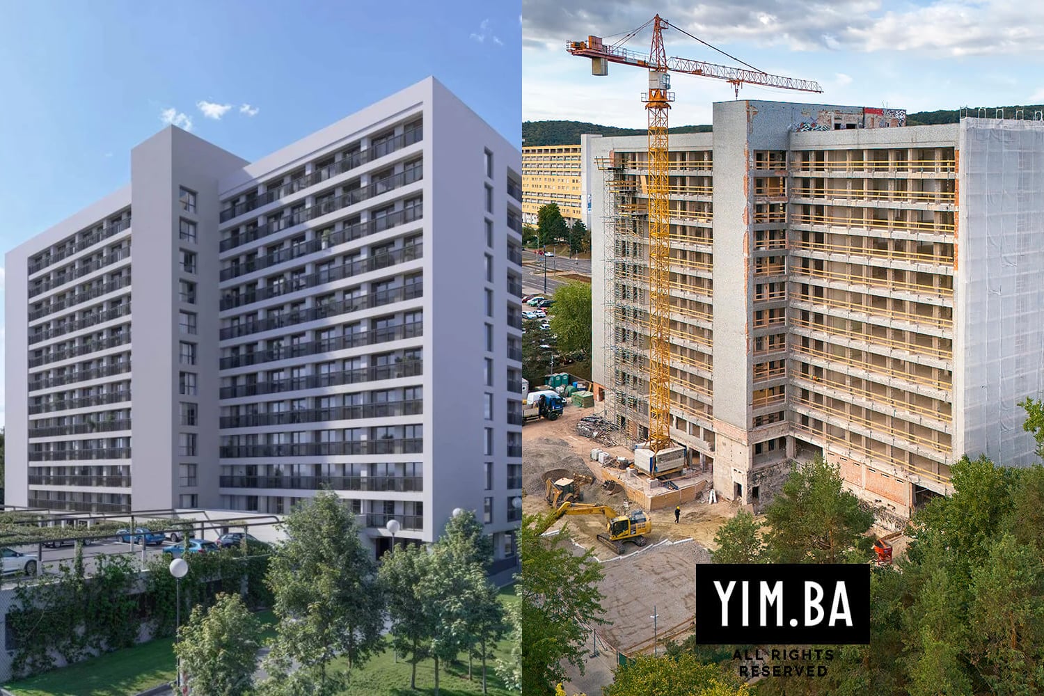 Zanedbaná Dúbravka odchádza do minulosti. Saratovská 22 mení podobu, nebude holubím domom