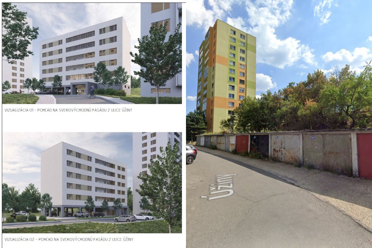 Zdroj: Facebook Michal Drotován - starosta mestskej časti Bratislava-Rača, Google StreetView