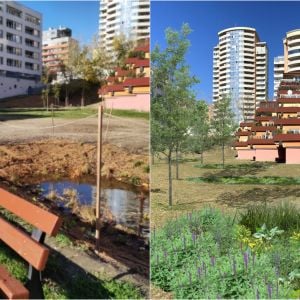 Lepší verejný priestor pre Dlhé Diely: Revitalizácia parku Kaskády pokračuje
