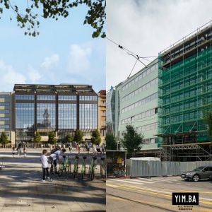 Od symbolu luxusu k inovatívnym kanceláriám. Obchodný dom Dunaj smeruje k dokončeniu, odhaľuje nové detaily