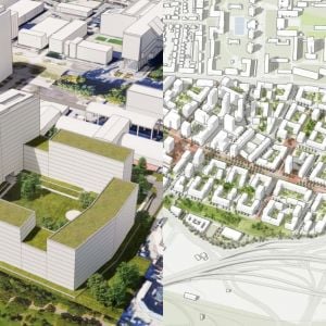 Nová veža v štvrti budúcnosti. Neďaleko Mlynských nív sa bude búrať, pribudnú tu stovky bytov 