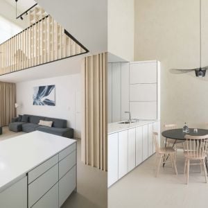 Mezonetový byt na nečakanom mieste. Autori: Studio Flusser