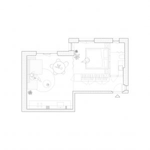 Byt s 38m2. Zdroj: GRAU