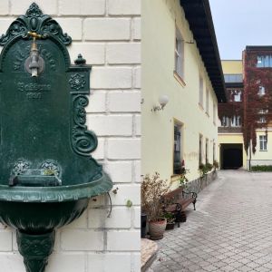 Secesný vnútroblok Jakubovho námestia. Autorka: Lucia Lišková