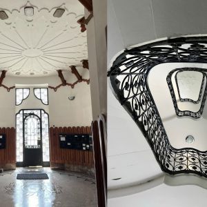 Vnútorný dvor ikonického Šafárikovho námestia. Autorka: Lucia Lišková