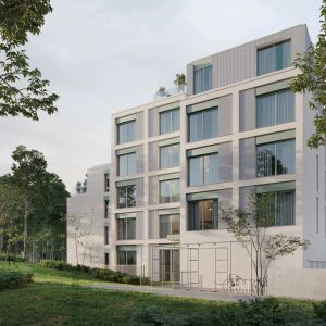 Bytový dom Tranovského. Zdroj: Lang Benedek Architects / willbe studio