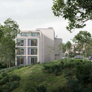 Bytový dom Tranovského. Zdroj: Lang Benedek Architects / willbe studio