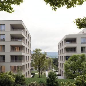 Južná časť projektu Medze. Zdroj: Compass Architekti