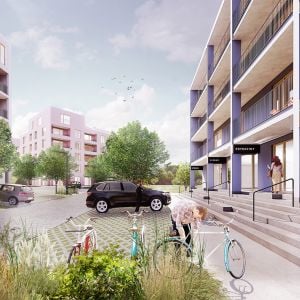Príprava projektu Bývanie Záhorská už prebieha, bytové domy majú nové vizualizácie