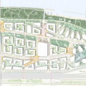 Nové Lido - situácia. Zdroj: Gehl Architects