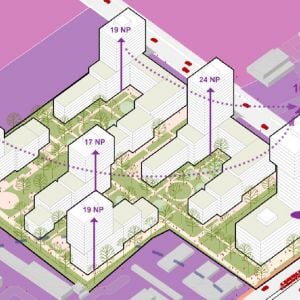 Axonometria. Zdroj: Penta Real Estate