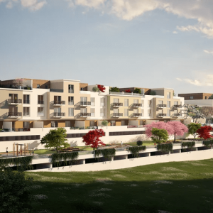 Apartmánový dom Tatry. Zdroj: MARCOOP architektonický ateliér / MY Horná Nitra