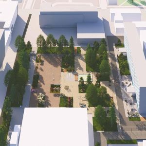 Námestie S. H. Vajanského. Zdroj: Pleidel Architekti