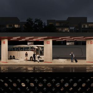 Autobusová stanica. Zdroj: Slovenská komora architektov