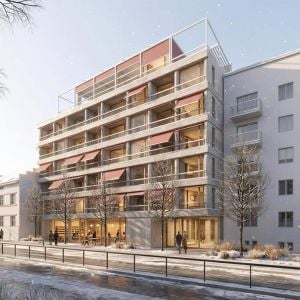 Príkladný postup menšieho developera. Staršiu budovu nahradí mestským domom, architekta vyberal v súťaži 