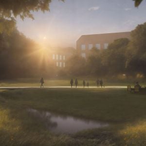 Park (AI vizualizácia). Zdroj: JTRE / LABAK