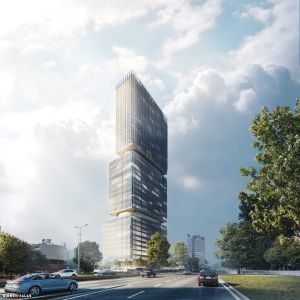 Origami Tower - verzia 2. Zdroj: Siebert + Talaš