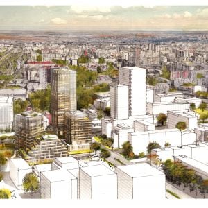 Stometrová veža a koniec brownfieldu. Bajkalská pokračuje v premene, Hinohara Park má zelenú od mesta