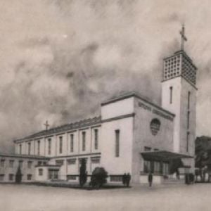 Pôvodný projekt kostola. Zdroj: Trnávka - Saleziánske dielo