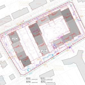 Koordinačná situácia. Zdroj: Metrostav Slovakia / EIA